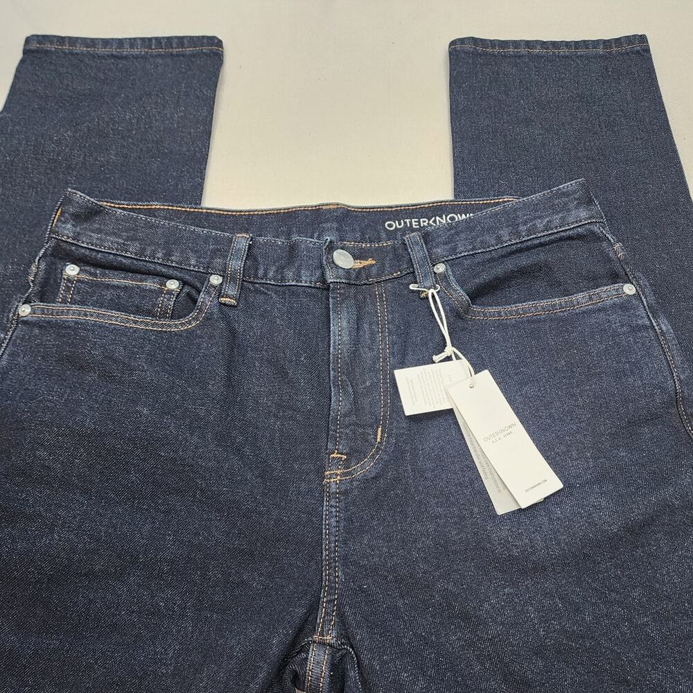 Outerknown Sea Jeans Drifter Tapered Fit Denim ISV Organic Cotton Size 30x34 NWT